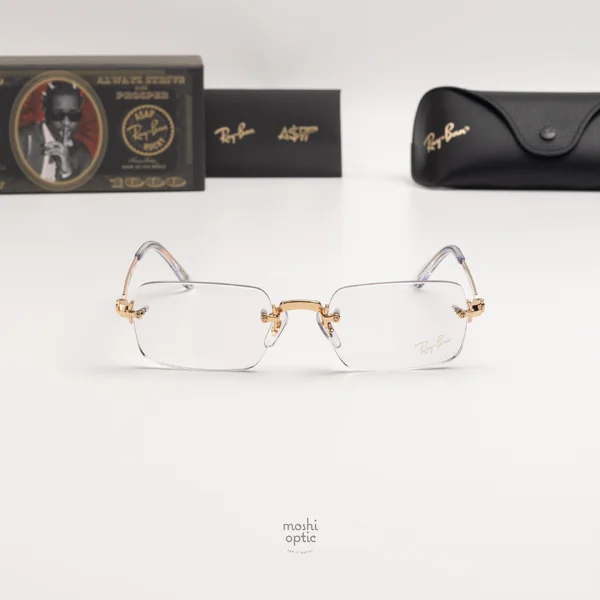 แว่นสายตา Ray-Ban A$AP RX3928V 2500 Arista gold image 3 แว่นสายตา Ray-Ban A$AP RX3928V 2500 Arista gold image 3