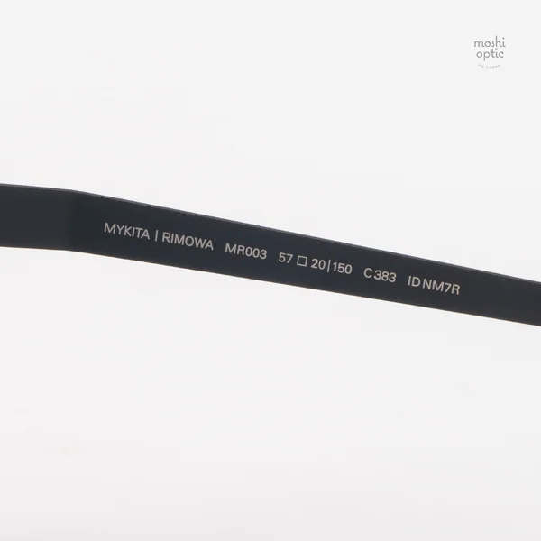 แว่นกันแดด MYKITA RIMOWA SUN MR003 AL4 BLACK BLACK BLACK POLARIZED image 8 แว่นกันแดด MYKITA RIMOWA SUN MR003 AL4 BLACK BLACK BLACK POLARIZED image 8