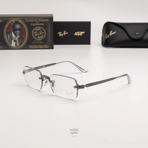 แว่นสายตา Ray-Ban A$AP RX3928V 3201 Grey image 2 แว่นสายตา Ray-Ban A$AP RX3928V 3201 Grey image 2