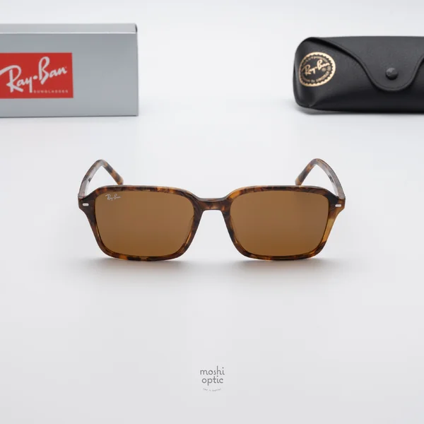 แว่นกันแดด Ray-Ban Raimond RB2231F 141833 Transparent Fantasy Brown / Brown B-15 image 3 แว่นกันแดด Ray-Ban Raimond RB2231F 141833 Transparent Fantasy Brown / Brown B-15 image 3