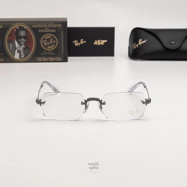 แว่นสายตา Ray-Ban A$AP RX3928V 3201 Grey image 3 แว่นสายตา Ray-Ban A$AP RX3928V 3201 Grey image 3