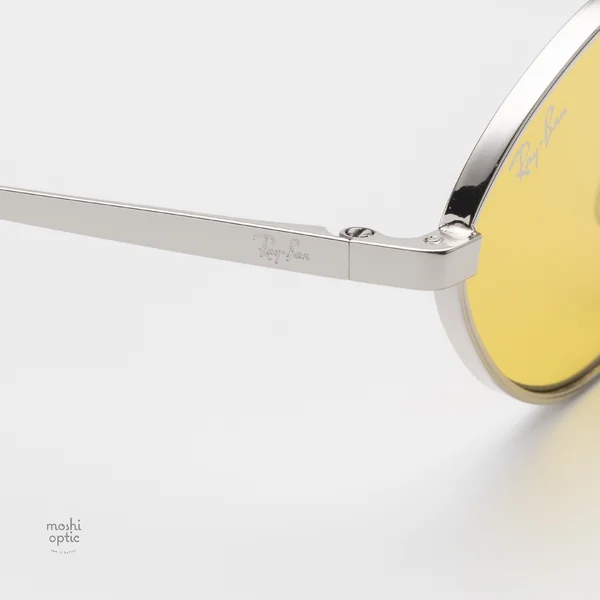 แว่นกันแดด Ray-Ban Kai RB3757 003/6D Yellow Mirror / Flash Gold image 8