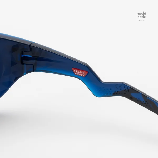 OAKLEY Lateralis OO9431-03 Matte Transparent Blue Prizm Deep Water Polarized image 9