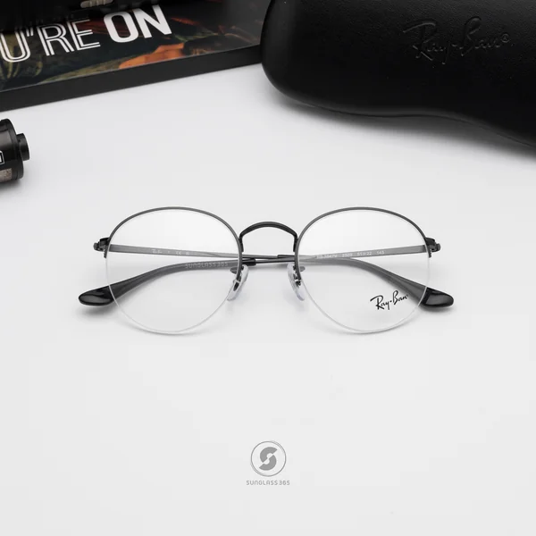 แว่นสายตา Ray-Ban Round Metal RX3447V 2509 Black แว่นสายตา Ray-Ban Round Metal RX3447V 2509 Black