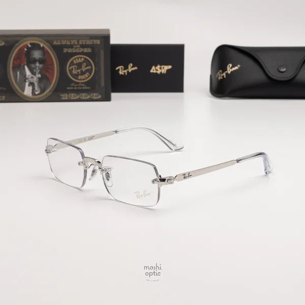 แว่นสายตา Ray-Ban A$AP RX3928V 2501 Silver image 2 แว่นสายตา Ray-Ban A$AP RX3928V 2501 Silver image 2