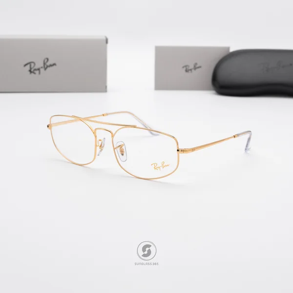 แว่นสายตา Ray-Ban Explorer 5 RX6545 3086 Legend Gold image 2 แว่นสายตา Ray-Ban Explorer 5 RX6545 3086 Legend Gold image 2