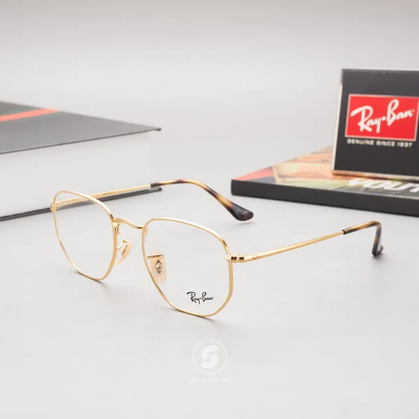 แว่นสายตา Ray-Ban RX6448 2500 Gold image 3 แว่นสายตา Ray-Ban RX6448 2500 Gold image 3