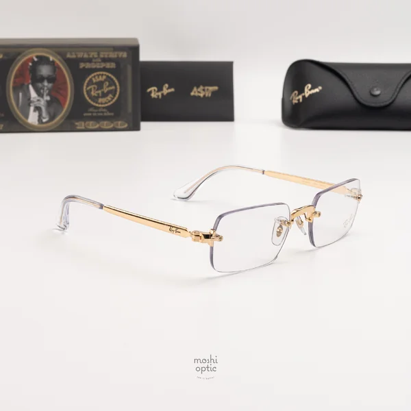 แว่นสายตา Ray-Ban A$AP RX3928V 2500 Arista gold image 4 แว่นสายตา Ray-Ban A$AP RX3928V 2500 Arista gold image 4