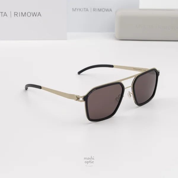 แว่นกันแดด MYKITA RIMOWA SUN MR003 AL3 TITAN BLACK BROWN SOLI image 4 แว่นกันแดด MYKITA RIMOWA SUN MR003 AL3 TITAN BLACK BROWN SOLI image 4