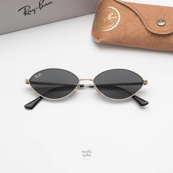 แว่นกันแดด Ray-Ban Kai RB3757 921387 Pale Gold / Dark Grey แว่นกันแดด Ray-Ban Kai RB3757 921387 Pale Gold / Dark Grey