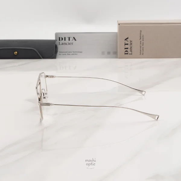 แว่นสายตา DITA LANCIER DLX142 A 04 Shiny Silver image 4