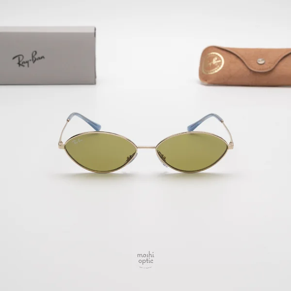 แว่นกันแดด Ray-Ban Kai RB3757 9213/2 Pale Gold / Green image 3 แว่นกันแดด Ray-Ban Kai RB3757 9213/2 Pale Gold / Green image 3