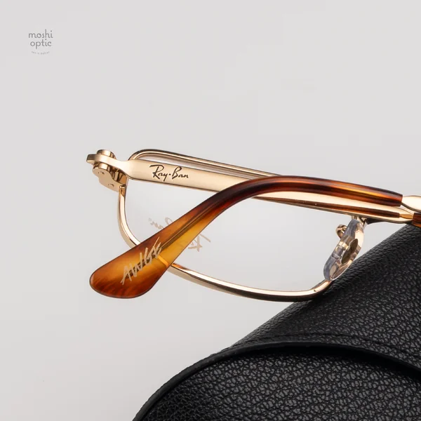 แว่นสายตา Ray-Ban A$AP RX3927V 2500 Arista Gold image 7 แว่นสายตา Ray-Ban A$AP RX3927V 2500 Arista Gold image 7