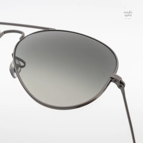 แว่นกันแดด Ray-Ban Aviator large metal RB3025 004/71 Gunmetal / Grey Gradient image 7