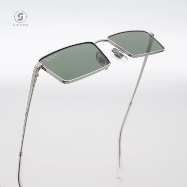 แว่นกันแดด Ray-Ban Emy RB3741 003/9A Silver / Dark Green Polarized image 6 แว่นกันแดด Ray-Ban Emy RB3741 003/9A Silver / Dark Green Polarized image 6