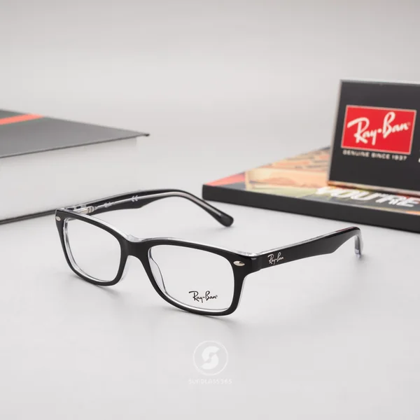แว่นสายตา Ray-Ban Junior RY1531 3529 Black on Transparent image 2