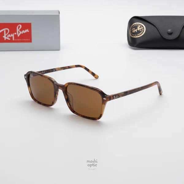 แว่นกันแดด Ray-Ban Raimond RB2231F 141833 Transparent Fantasy Brown / Brown B-15 image 2 แว่นกันแดด Ray-Ban Raimond RB2231F 141833 Transparent Fantasy Brown / Brown B-15 image 2
