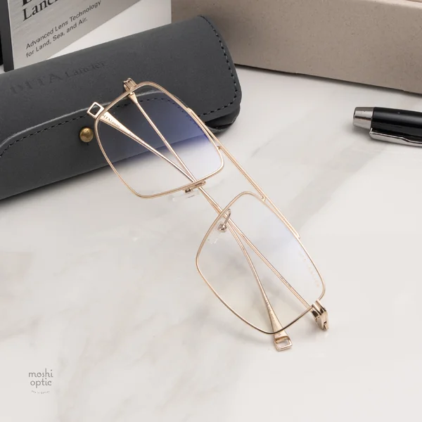 แว่นสายตา DITA LANCIER DLX142 A 01 Gold image 6