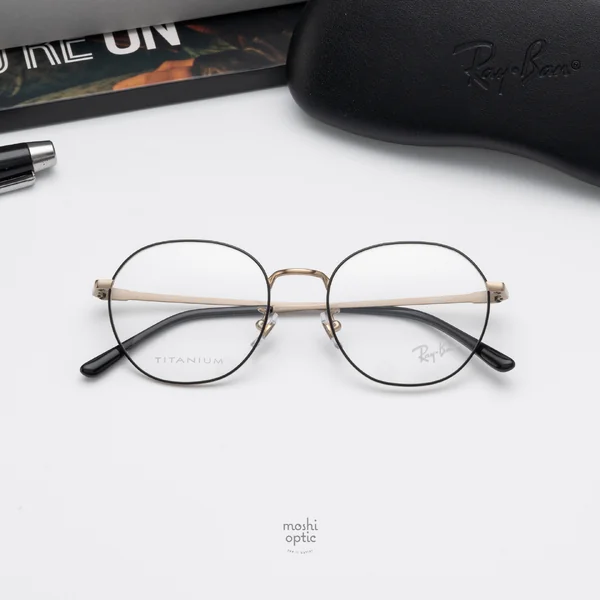 Ray-Ban RX8778D 1250 Black on Gold