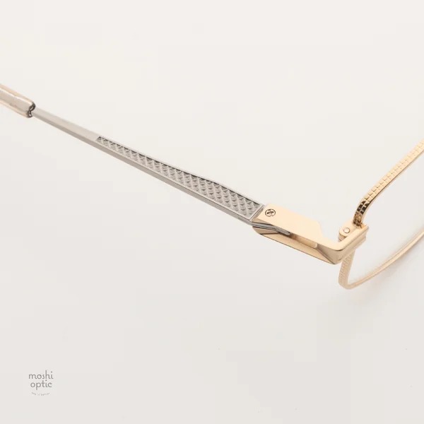 แว่นสายตา DITA LANCIER DLX144 A 01 White Gold / Shiny Silver image 7