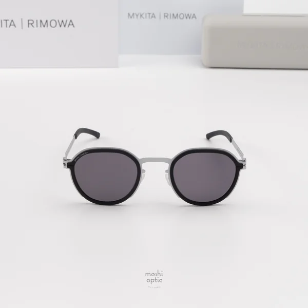 แว่นกันแดด MYKITA RIMOWA SUN MR001 AL1 WHITE SILVER BLACK COOLGREY SOLID image 3 แว่นกันแดด MYKITA RIMOWA SUN MR001 AL1 WHITE SILVER BLACK COOLGREY SOLID image 3