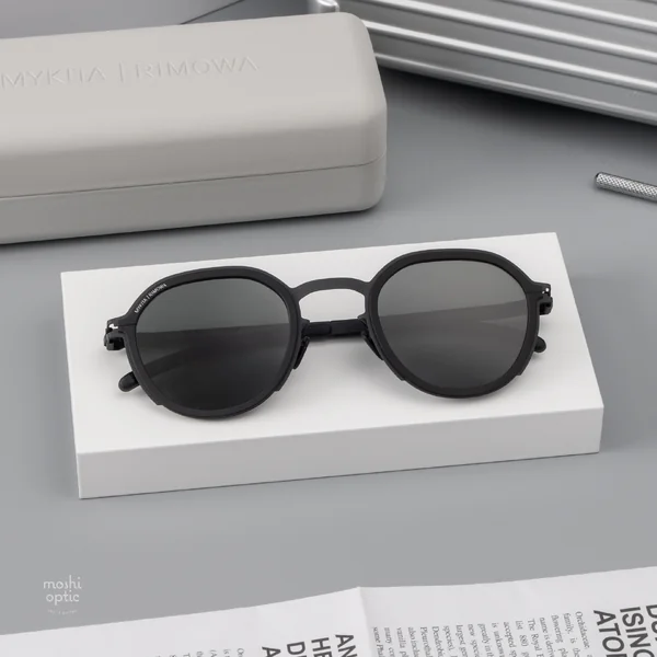 แว่นกันแดด MYKITA RIMOWA SUN MR001 AL4 BLACK BLACK BLACK POLARIZED image 2