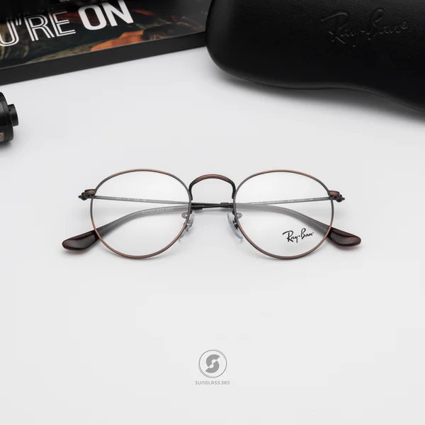 แว่นสายตา Ray-Ban Round Metal RX3447V 3120 Antique Gold แว่นสายตา Ray-Ban Round Metal RX3447V 3120 Antique Gold