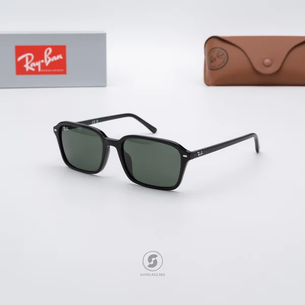 แว่นกันแดด Ray-Ban Raimond RB2231F 901/31 Black / G-15 Green image 2 แว่นกันแดด Ray-Ban Raimond RB2231F 901/31 Black / G-15 Green image 2