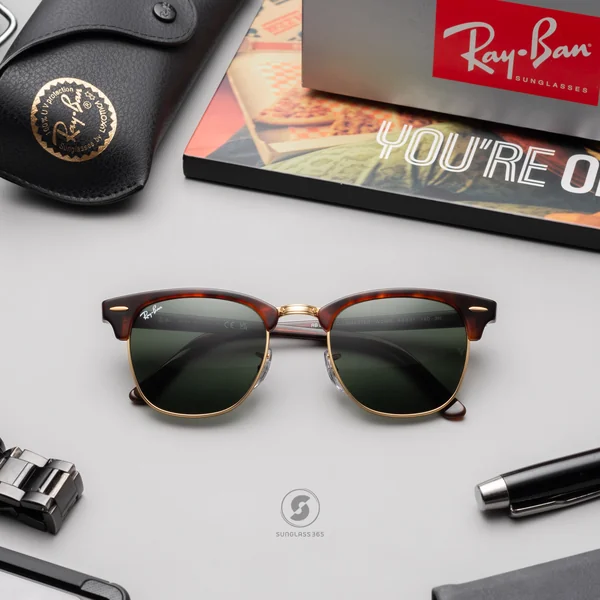 จำหน่าย Ray Ban RB3016 W0366 Clubmaster Havana 49/51 mm แท้