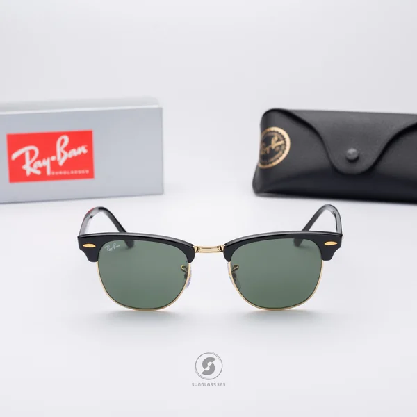 แว่น Ray Ban RB3016 Clubmaster W0365 49/51mm แท้ 100 % ราคาพ