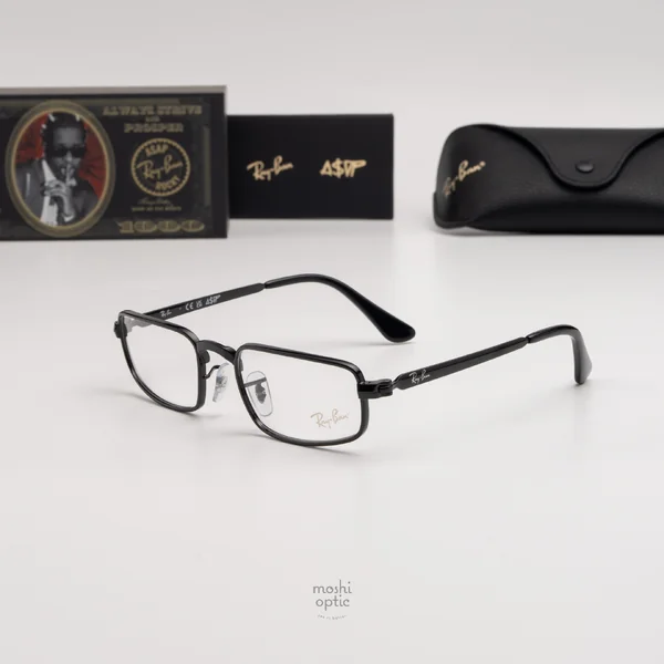 แว่นสายตา Ray-Ban A$AP RX3927V 2509 Black image 2 แว่นสายตา Ray-Ban A$AP RX3927V 2509 Black image 2