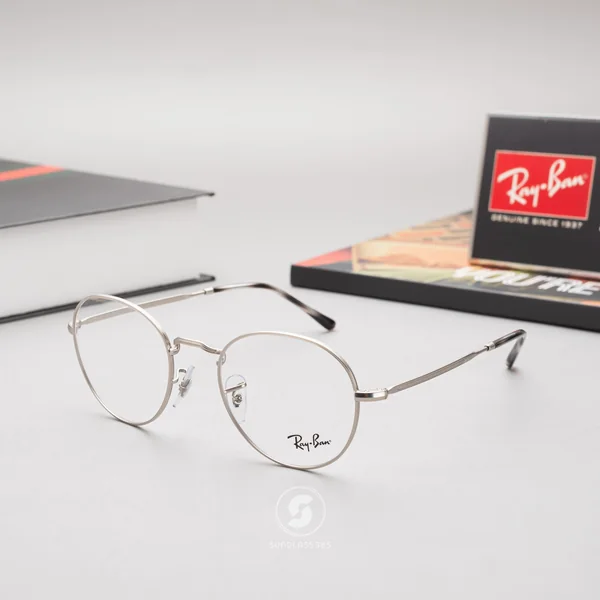 แว่นสายตา Ray-Ban David RX3582V 2538 Matte Silver image 3 แว่นสายตา Ray-Ban David RX3582V 2538 Matte Silver image 3