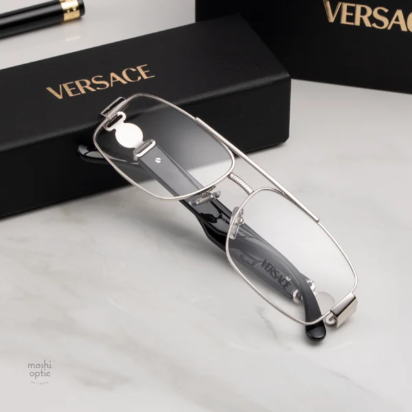 แว่นสายตา Versace VE1317 1000 Silver image 8 แว่นสายตา Versace VE1317 1000 Silver image 8