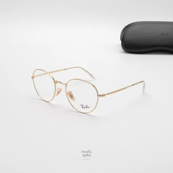 แว่นสายตา Ray-Ban David RX3582V 2500 Gold image 2 แว่นสายตา Ray-Ban David RX3582V 2500 Gold image 2
