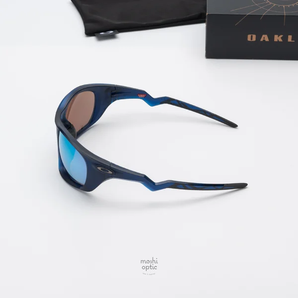 OAKLEY Lateralis OO9431-03 Matte Transparent Blue Prizm Deep Water Polarized image 6