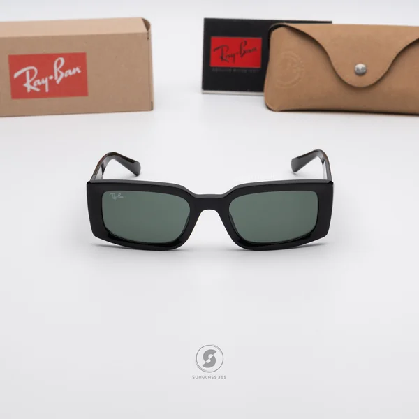 แว่นกันแดด Ray-Ban Kiliane RB4395F 667771 Black / Dark Green image 2 แว่นกันแดด Ray-Ban Kiliane RB4395F 667771 Black / Dark Green image 2