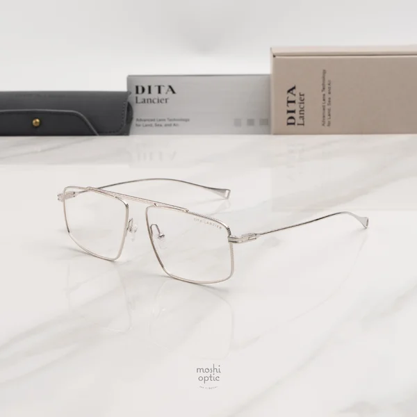 แว่นสายตา DITA LANCIER DLX142 A 04 Shiny Silver