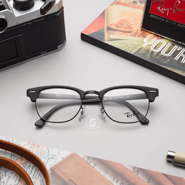 แว่นสายตา Ray-Ban Clubmaster RX5154 2077 Black แว่นสายตา Ray-Ban Clubmaster RX5154 2077 Black