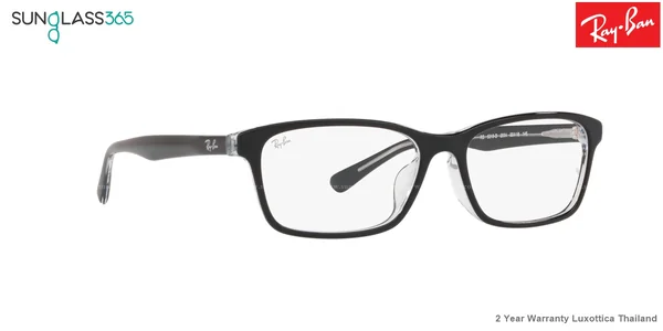 แว่นสายตา Ray-Ban RX5318D 2034 Black on Transparent image 3 แว่นสายตา Ray-Ban RX5318D 2034 Black on Transparent image 3
