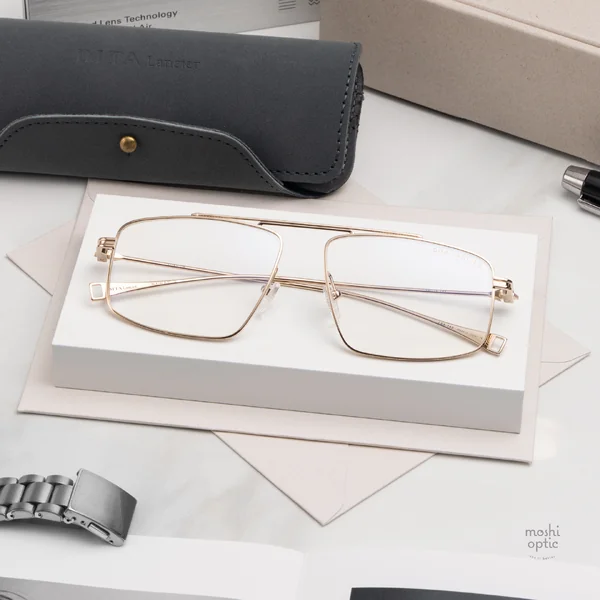 แว่นสายตา DITA LANCIER DLX142 A 01 Gold image 7