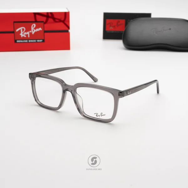 แว่นสายตา Ray-Ban Alain RX7239F 8257 Opal Dark Grey image 2 แว่นสายตา Ray-Ban Alain RX7239F 8257 Opal Dark Grey image 2