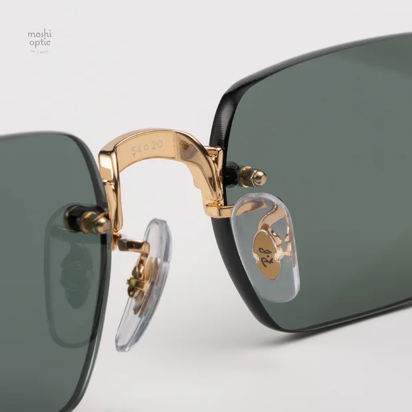 แว่นกันแดด Ray-Ban A$AP Rocky RB3928 001/71 Arista gold / Dark green image 9