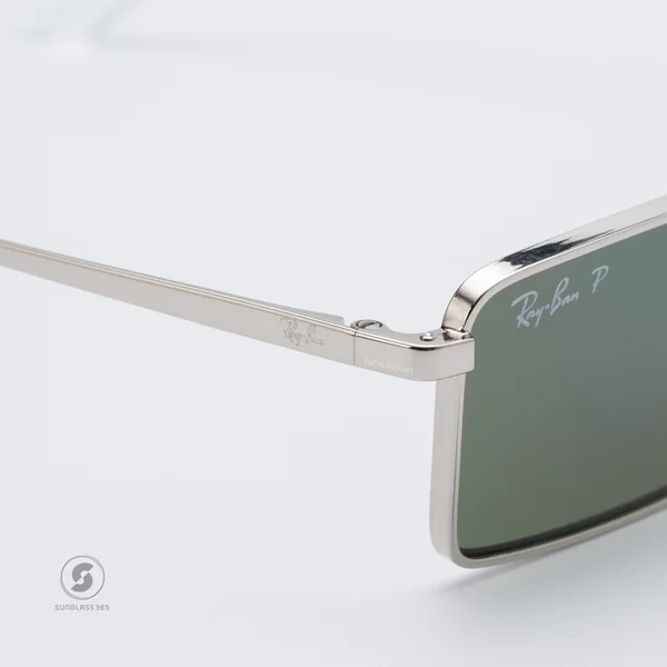 แว่นกันแดด Ray-Ban Emy RB3741 003/9A Silver / Dark Green Polarized image 7 แว่นกันแดด Ray-Ban Emy RB3741 003/9A Silver / Dark Green Polarized image 7