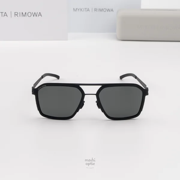แว่นกันแดด MYKITA RIMOWA SUN MR003 AL4 BLACK BLACK BLACK POLARIZED image 3 แว่นกันแดด MYKITA RIMOWA SUN MR003 AL4 BLACK BLACK BLACK POLARIZED image 3