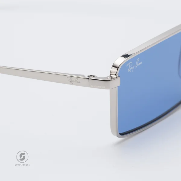 แว่นกันแดด Ray-Ban Emy RB3741 003/80 Silver / Blue image 7 แว่นกันแดด Ray-Ban Emy RB3741 003/80 Silver / Blue image 7