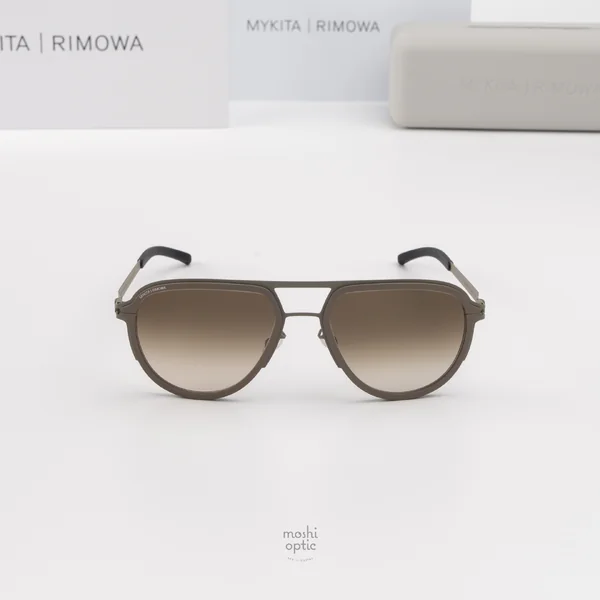 แว่นกันแดด MYKITA RIMOWA SUN MR006 AL5 CLAY GREEN CLAY GREEN RAWBROWN GRADIENT image 3 แว่นกันแดด MYKITA RIMOWA SUN MR006 AL5 CLAY GREEN CLAY GREEN RAWBROWN GRADIENT image 3