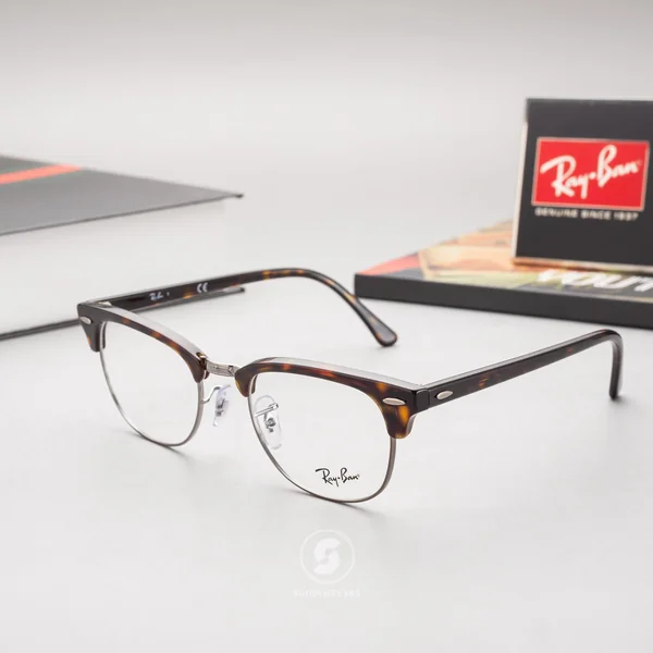 แว่นสายตา Ray-Ban Clubmaster RX5154 2012 Dark Havana image 3 แว่นสายตา Ray-Ban Clubmaster RX5154 2012 Dark Havana image 3
