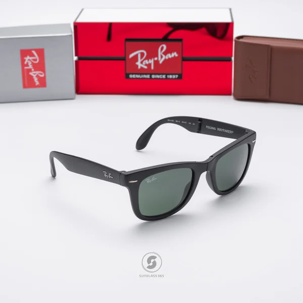 Ray Ban Folding Wayfarer RB4105 601S image 3 Ray Ban Folding Wayfarer RB4105 601S image 3