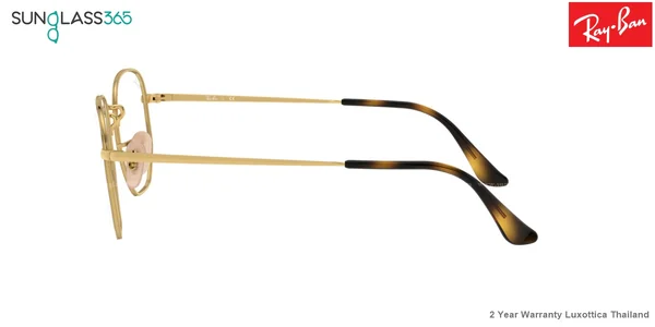 แว่นสายตา Ray-Ban RX6448 2945 Havana on Gold image 8