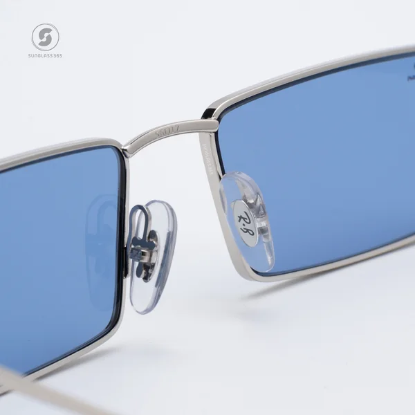 แว่นกันแดด Ray-Ban Emy RB3741 003/80 Silver / Blue image 9 แว่นกันแดด Ray-Ban Emy RB3741 003/80 Silver / Blue image 9